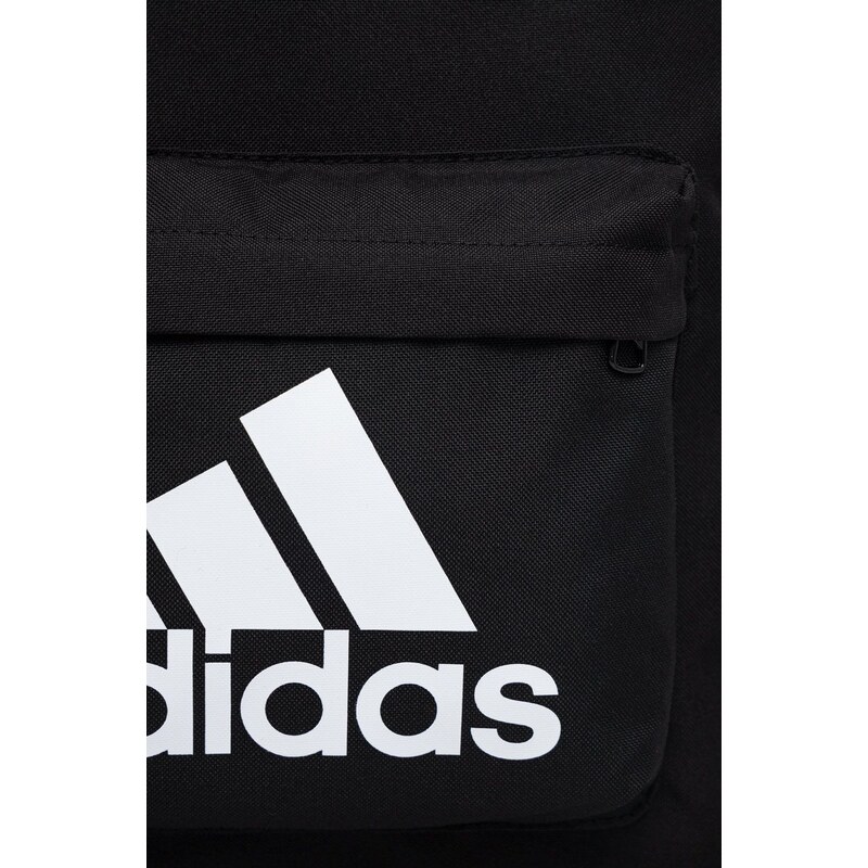 Batoh adidas černá barva, velký, s potiskem, HG0349