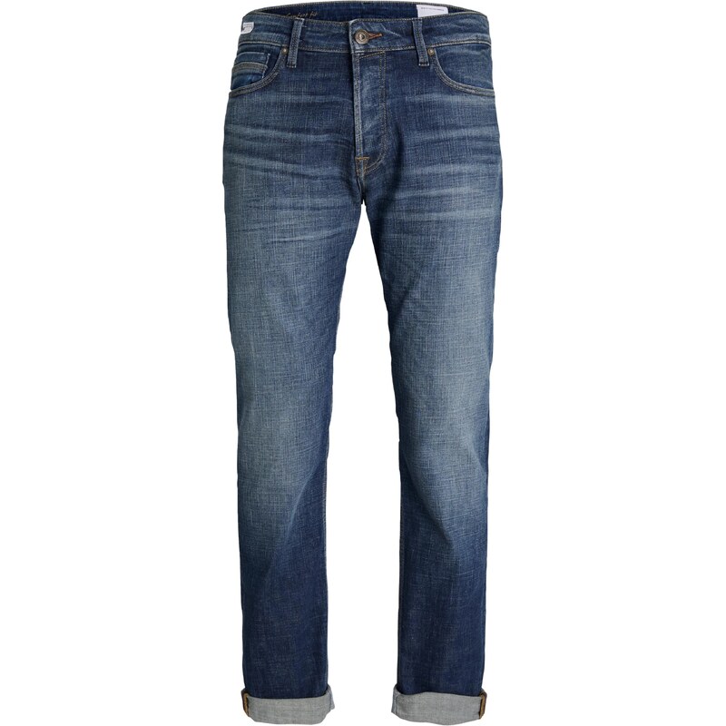 JACK & JONES Džíny JJIMike Wood modrá džínovina
