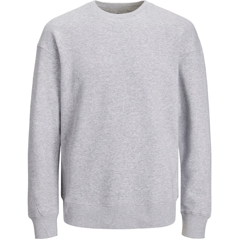 JACK & JONES Mikina JJEStar světle šedá