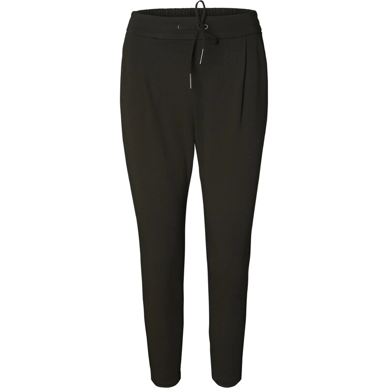 VERO MODA Kalhoty se sklady v pase Eva jedle