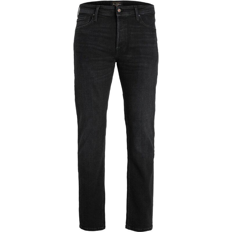 JACK & JONES Džíny Mike černá džínovina