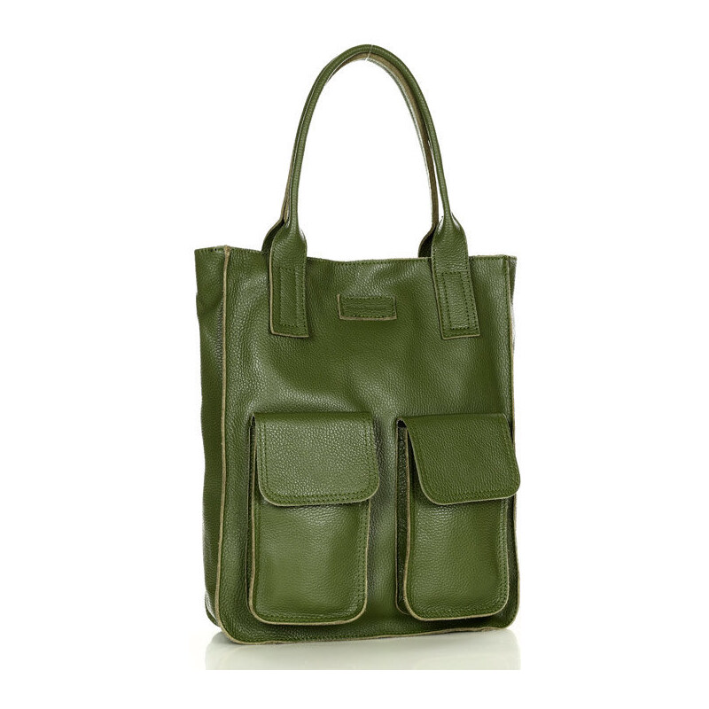 MARCO MAZZINI KHAKI SHOPPER BAG S KAPSAMI