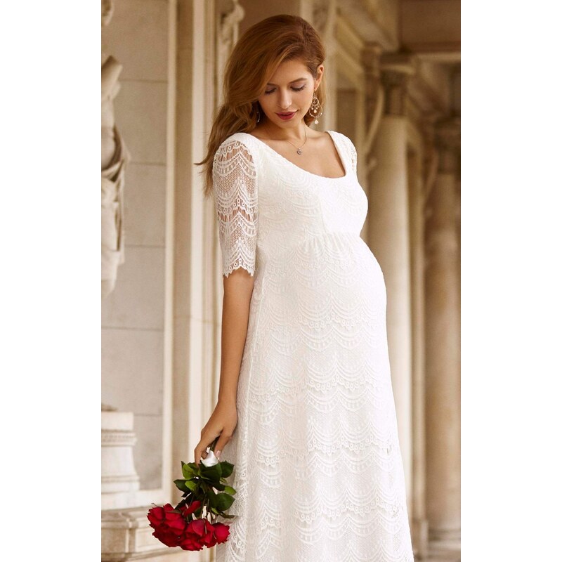 Tiffany Rose Těhotenské svatební šaty dlouhé VERONA