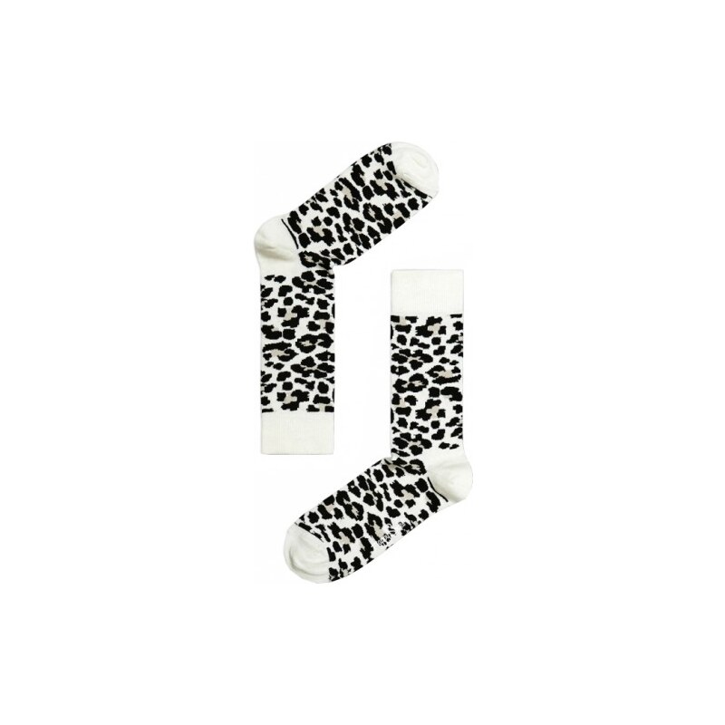 Happy Socks Béžovo-černé ponožky LE01-012 36-40