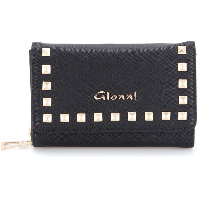 Černá peněženka Gionni Clio