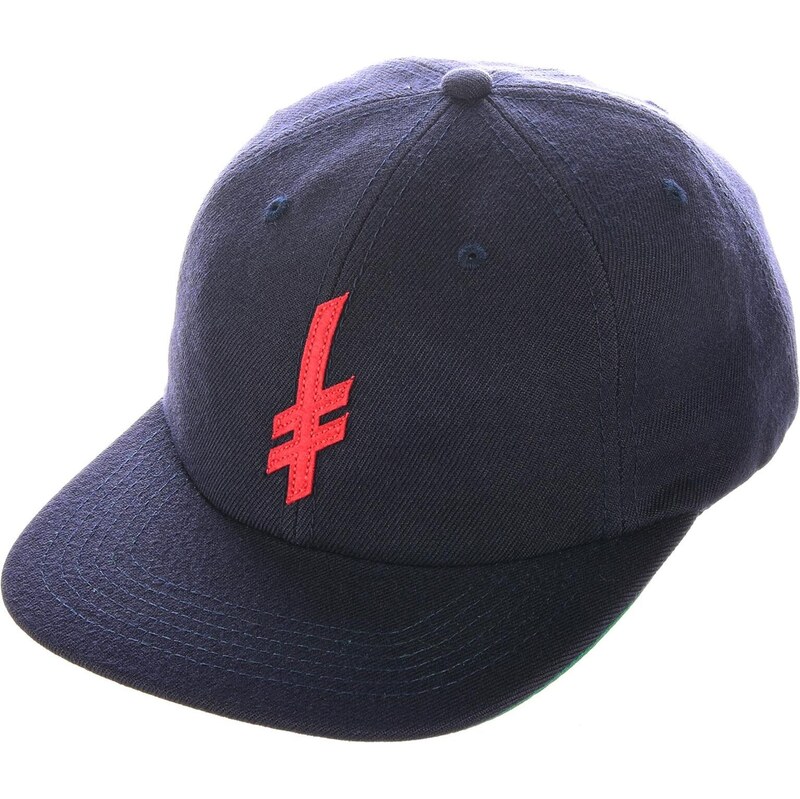Kšiltovka Deathwish Gang Logo navy wool