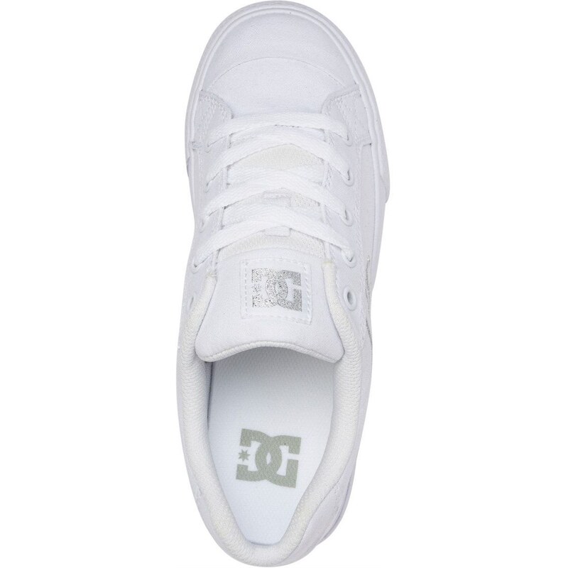 DC Shoes Boty DC Chelsea Tx White/Silver