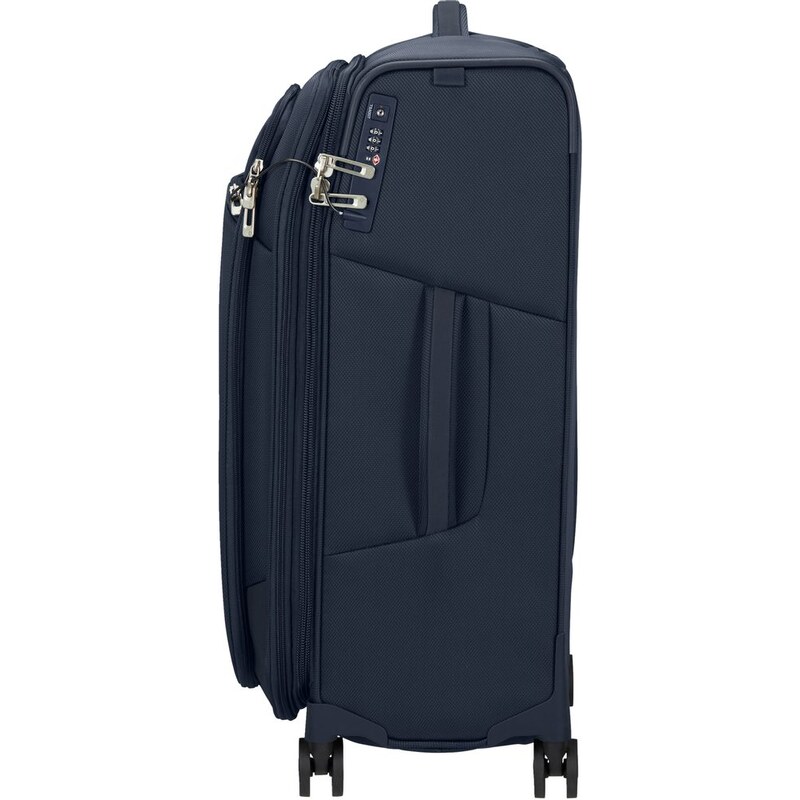 Samsonite Látkový cestovní kufr Respark M EXP 82/92 l tmavě modrá