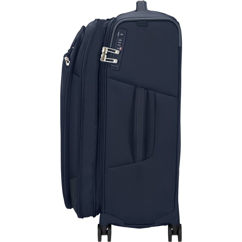 Samsonite Látkový cestovní kufr Respark M EXP 82/92 l tmavě modrá