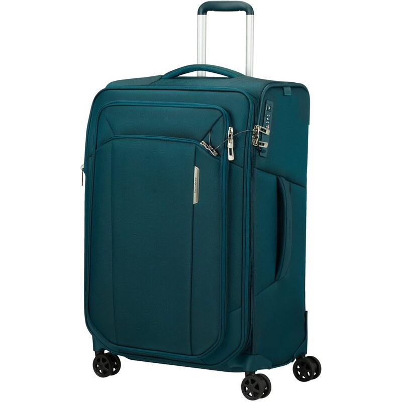 Samsonite Látkový cestovní kufr Respark M EXP 82/92 l tmavě modrá