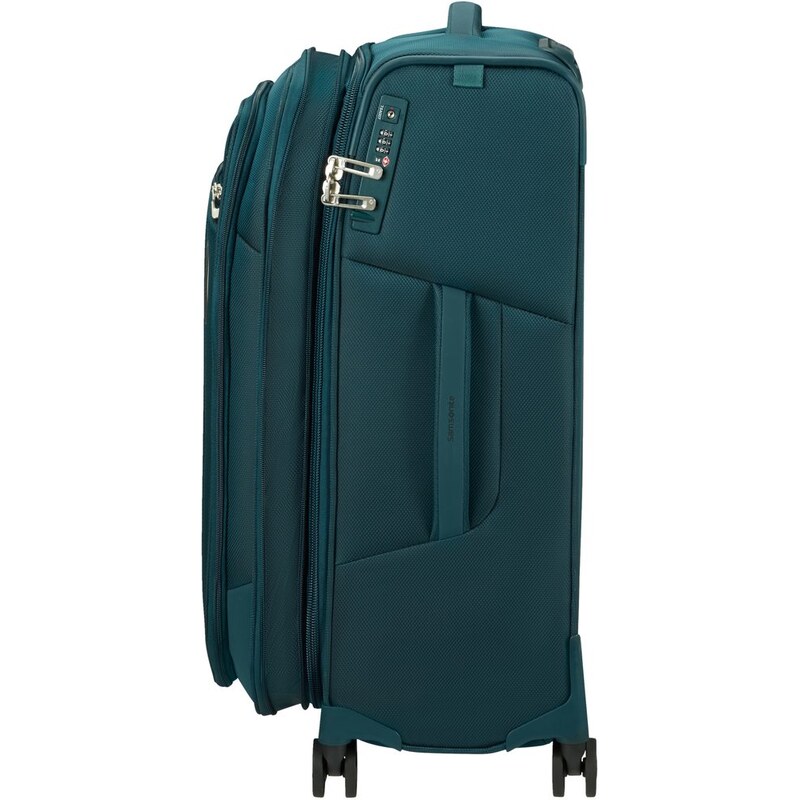 Samsonite Látkový cestovní kufr Respark M EXP 82/92 l tmavě modrá