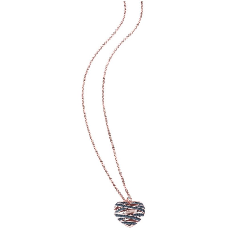 Guess Wrapped with Love Heart Gold-Plated Long Necklace