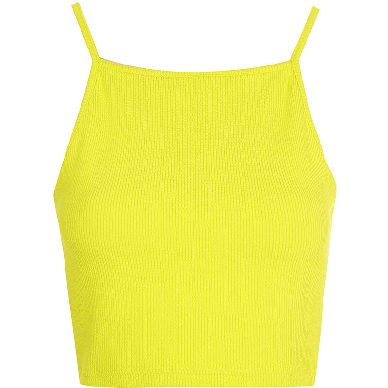 Topshop TALL Square Neck Crop Top