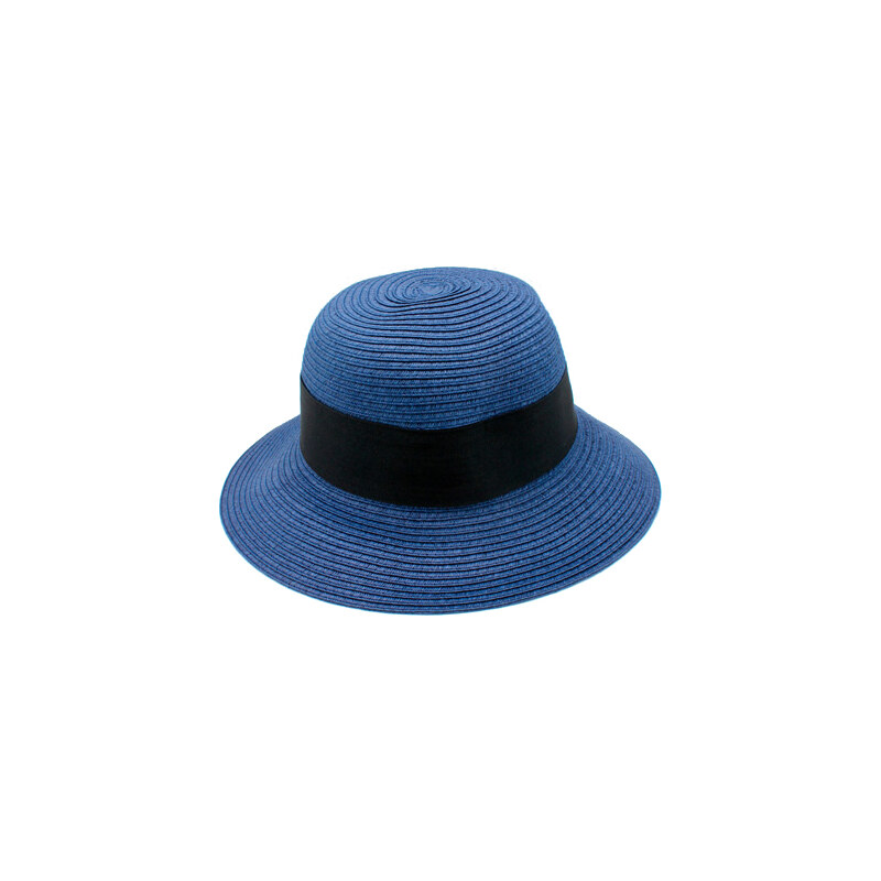 Hologramme Paris Dámský letní klobouk Rebecca modrý
