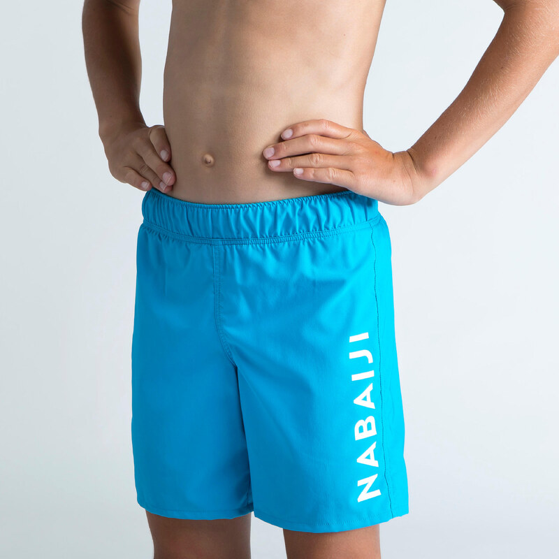 NABAIJI Chlapecké plavky Swimshort 100 Basic modré