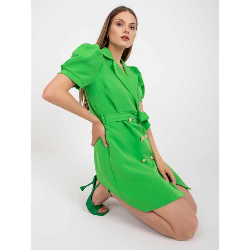 Italy Moda Dress-DHJ-SK-A6311.39-light green