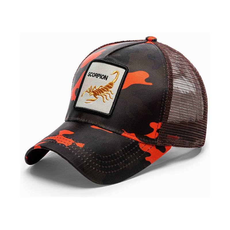 Inny Hnědo-maskáčová kšiltovka Scorpion H110