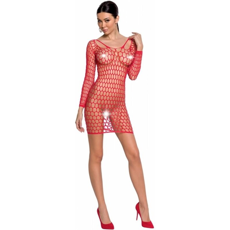 Bodystocking Passion BS093 red