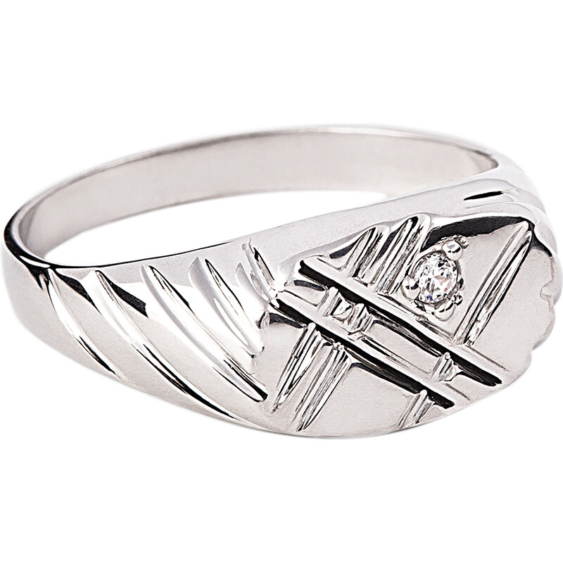 A-diamond.eu jewels Prsten pánský stříbrný 764