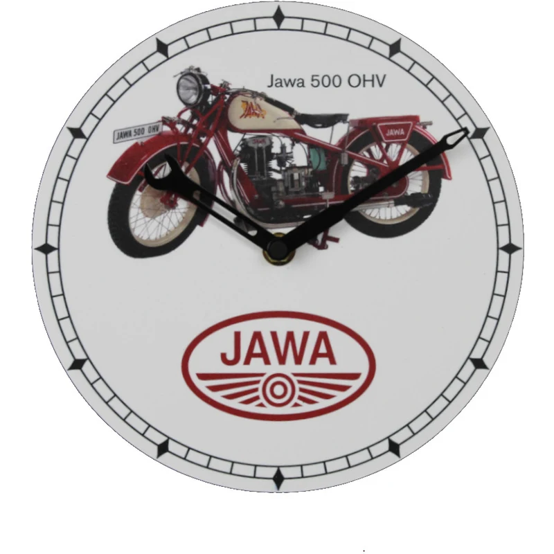 Nástěnné hodiny JAWA 500 OHV P2-5OHV-220B - GLAMI.cz