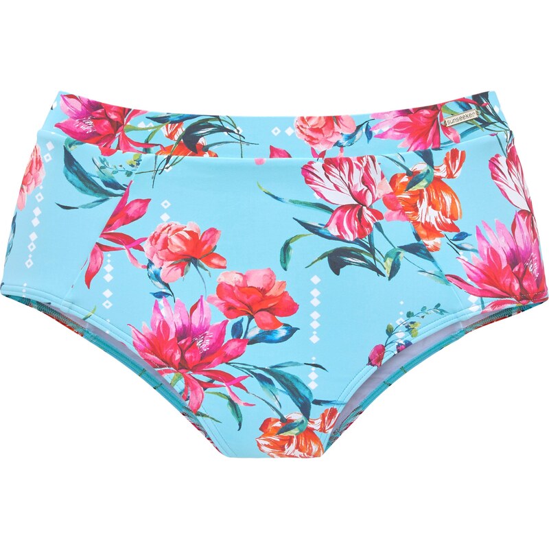 SUNSEEKER Spodní díl plavek aqua modrá / zelená / pink / červená