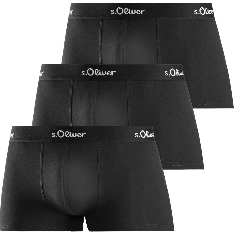 s.Oliver Boxerky černá / bílá