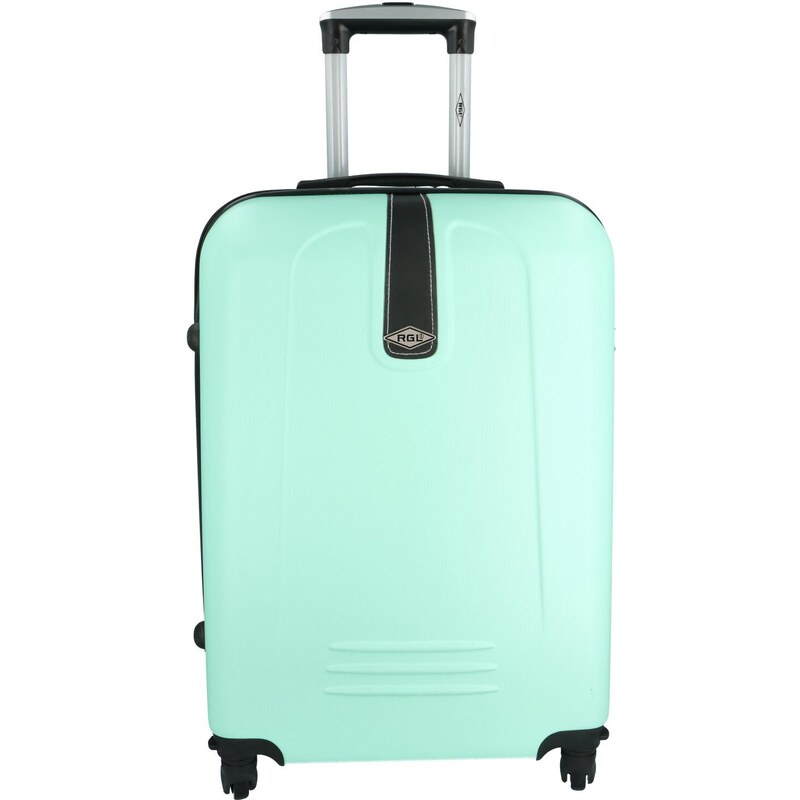 RGL Plastový cestovní kufr Peek, světle zelená XL