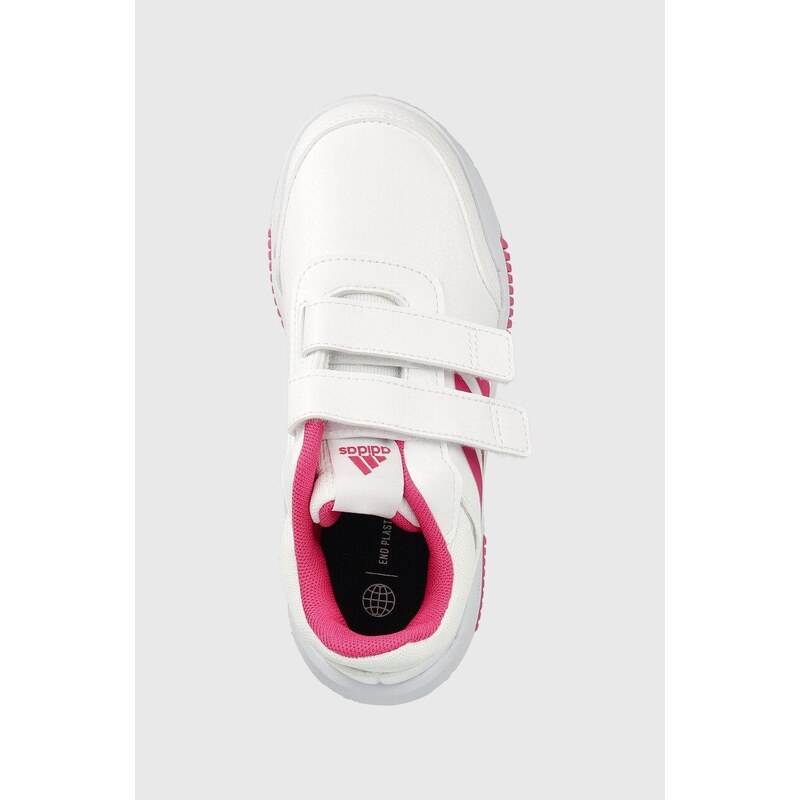 Dětské boty adidas bílá barva