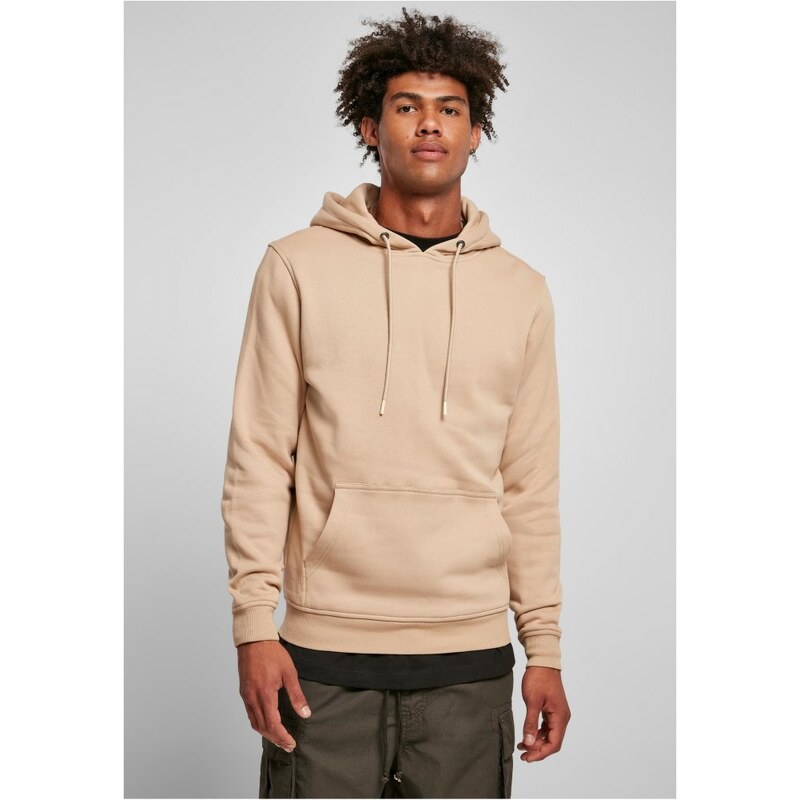 URBAN CLASSICS Basic Terry Hoody - unionbeige