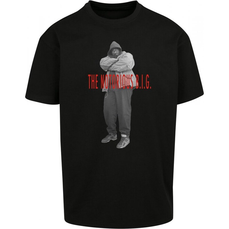 MISTER TEE Biggie Smalls Concrete Tee - black