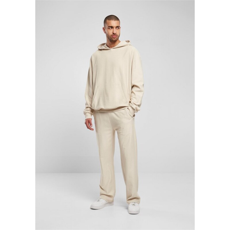 URBAN CLASSICS Rib Terry Boxy Hoody - softseagrass