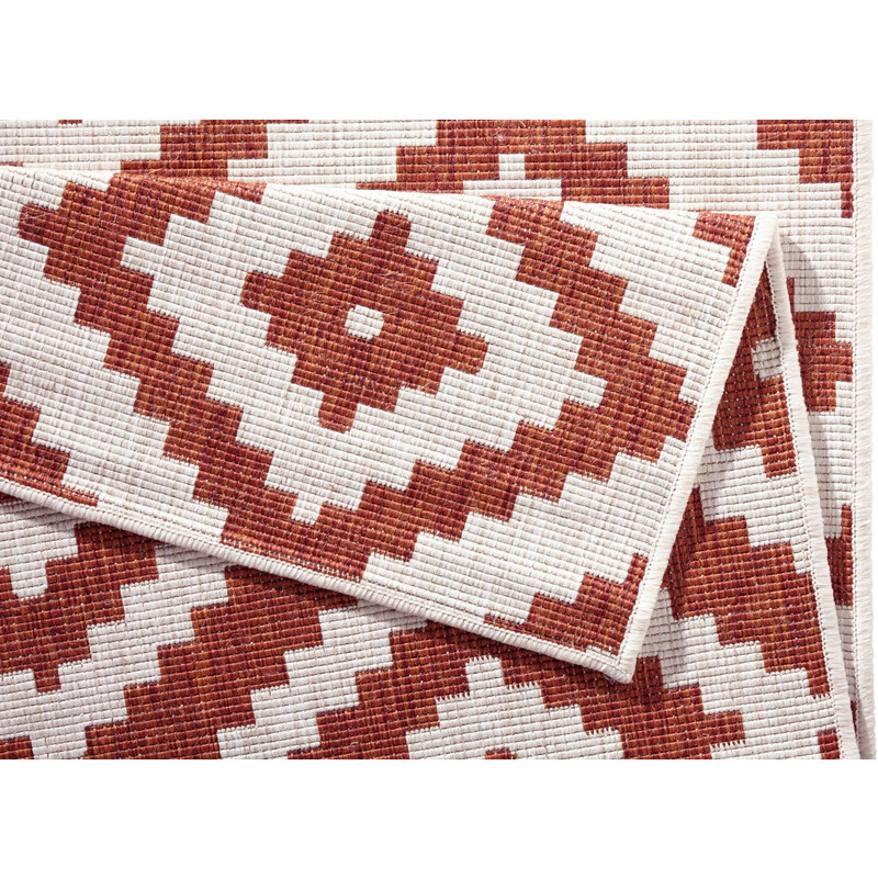 NORTHRUGS - Hanse Home koberce Kusový koberec Twin-Wendeteppiche 103130 terra creme – na ven i na doma - 80x150 cm