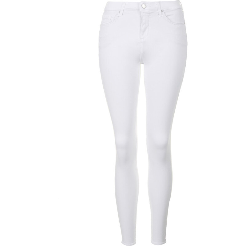 Topshop MOTO White Leigh Jeans