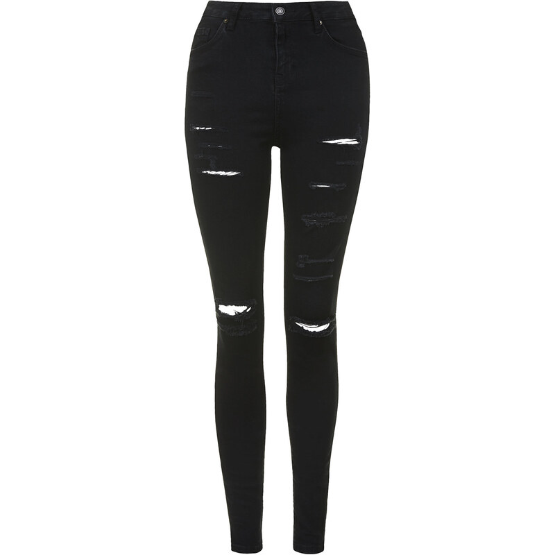 Topshop MOTO Super Ripped Jamie Jeans