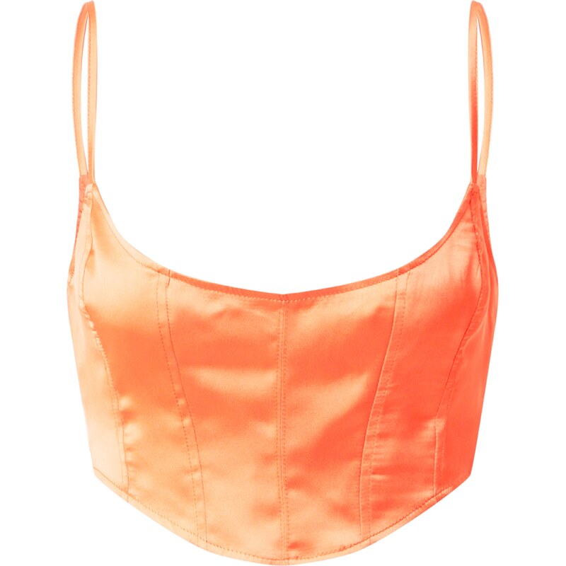 Nasty Gal Top oranžová