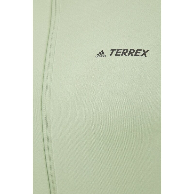 Sportovní mikina adidas TERREX Multi zelená barva
