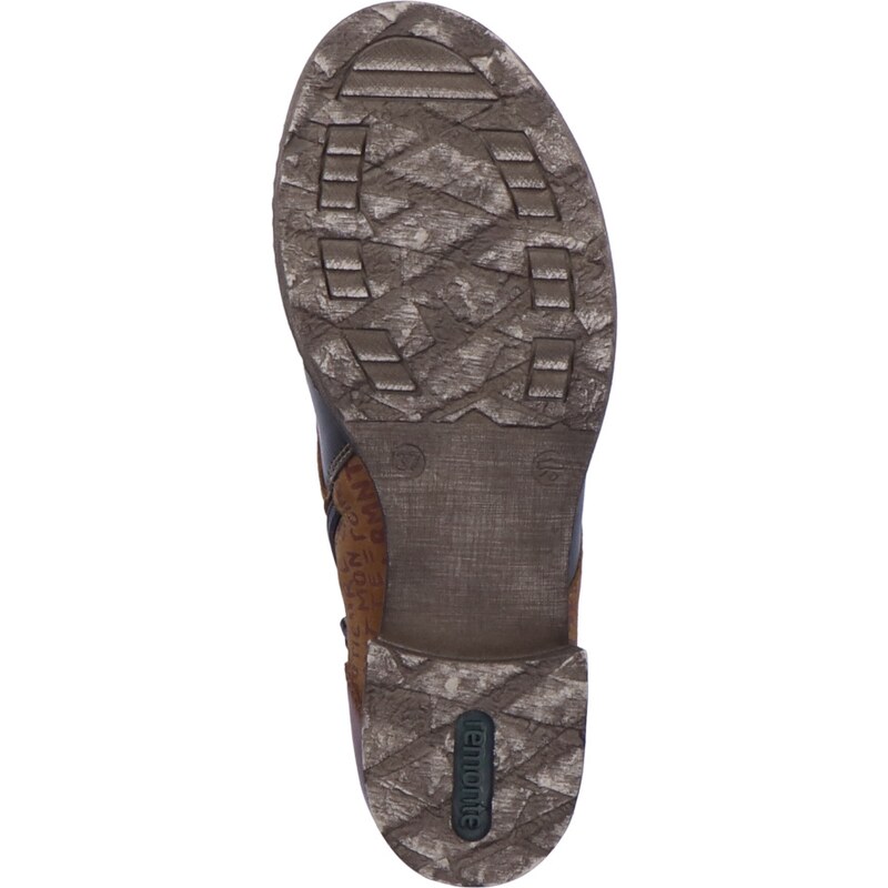 RIEKER Dámská kotníková obuv REMONTE D4378-22 hnědá