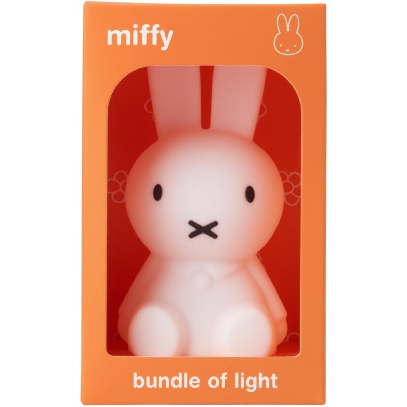 Bílá plastová dětská LED lampa Mr. Maria Miffy 11 cm