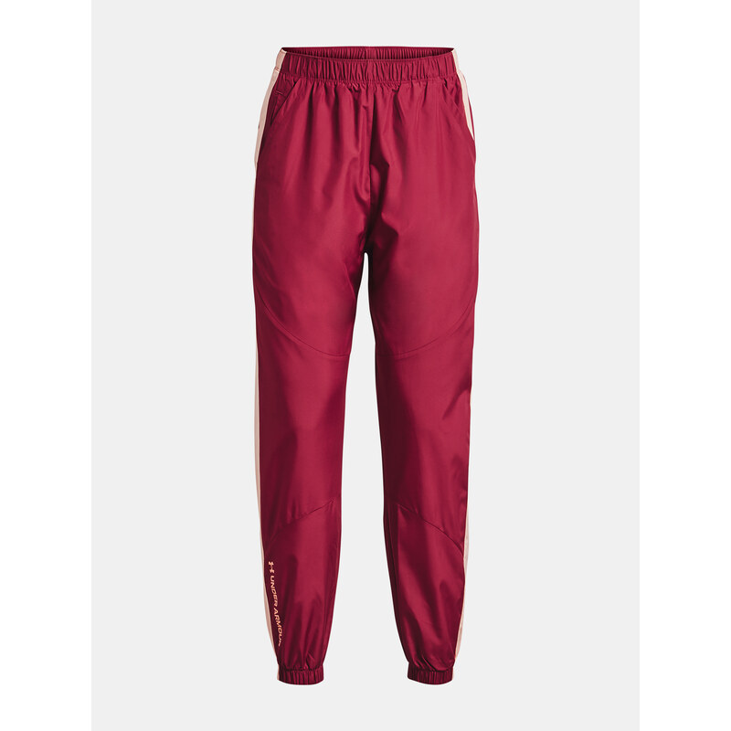 Under Armour Kalhoty UA Rush Woven Pant -PNK - Dámské