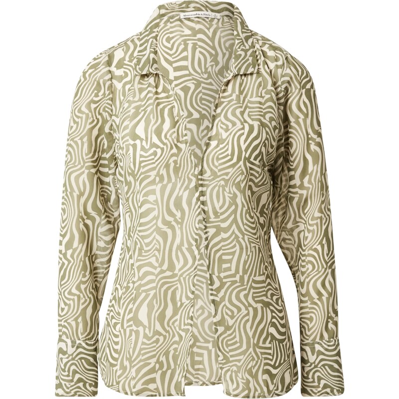 Abercrombie & Fitch Halenka khaki / offwhite