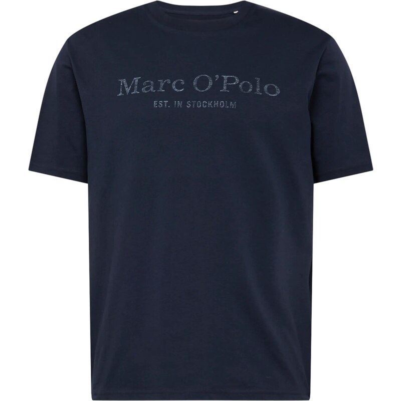 Marc OPolo Tričko noční modrá / stříbrná