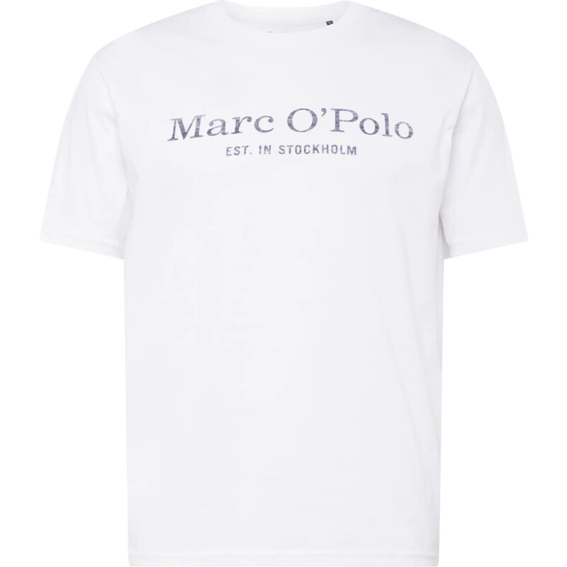 Marc OPolo Tričko šedý melír / bílá