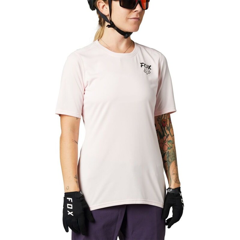 Dámský cyklo dres Fox Ranger SS Pale Pink 107704136