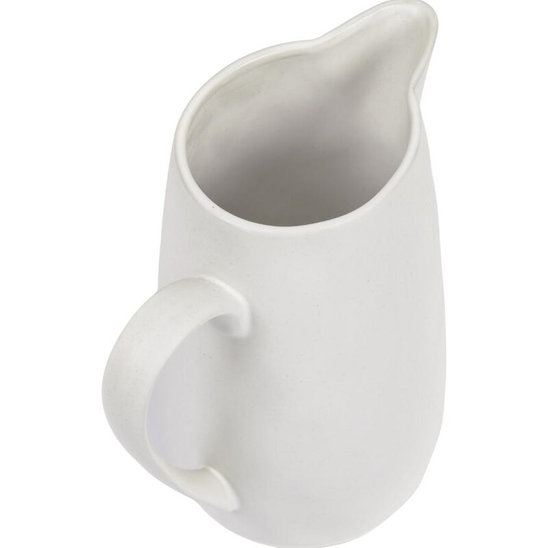 Bílý porcelánový džbán Kave Home Ryba 2 l