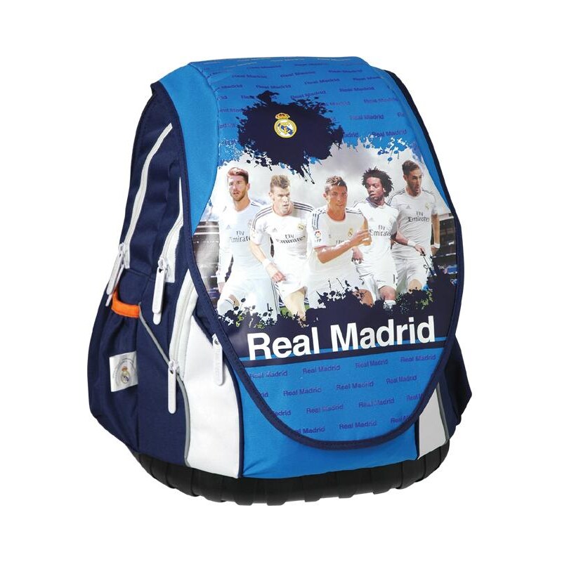 SunCe Anatomický školní batoh ABB - Real Madrid S-3004-RM 41,5x39x25 cm