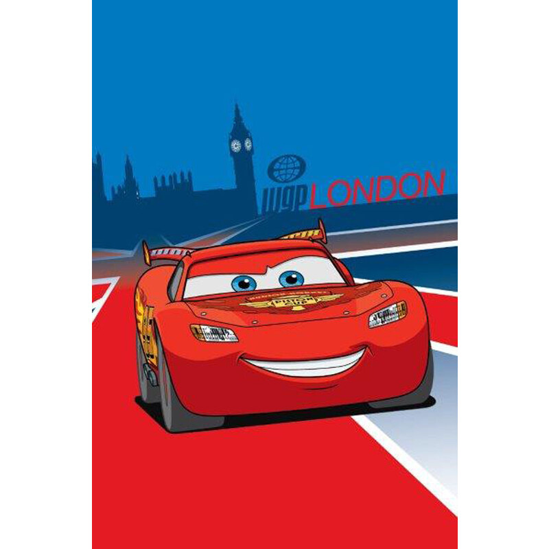 Detexpol Dětský ručník Cars London bavlna-froté 60/40 cm