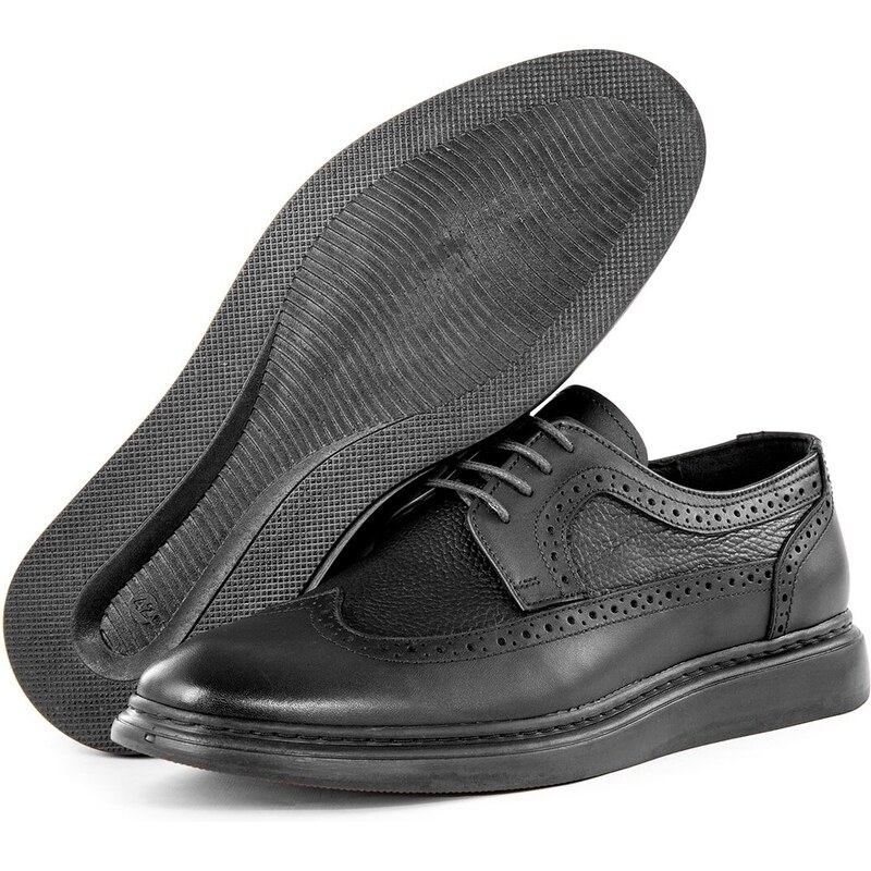 Ducavelli Lusso Genuine Leather Men's Casual Classic Shoes, Genuine Leather Classic Shoes, Derby Classic.