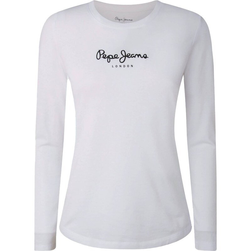 Pepe Jeans Tričko New Verginia černá / offwhite