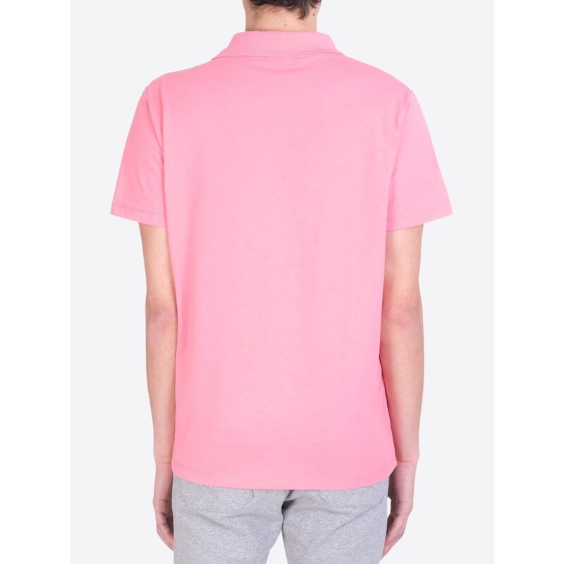 BALMAIN Paris Wingtip Pink polo tričko
