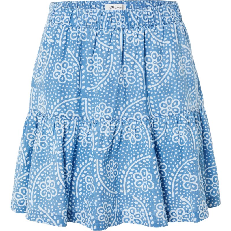 Madewell Sukně světlemodrá / bílá 109132738